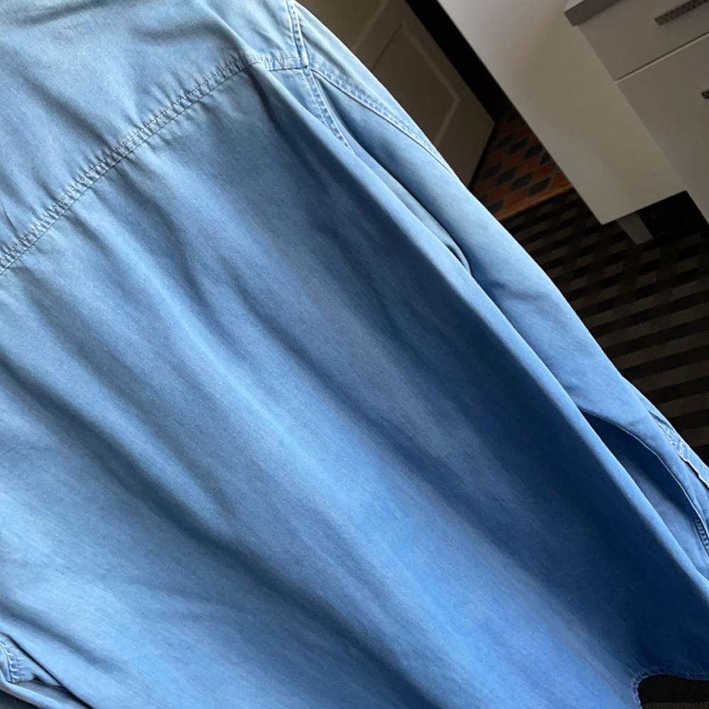 Denim Button Down - image 2